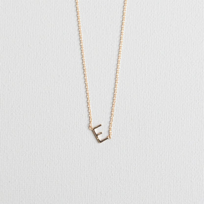 Gold Luxe Initial Necklace