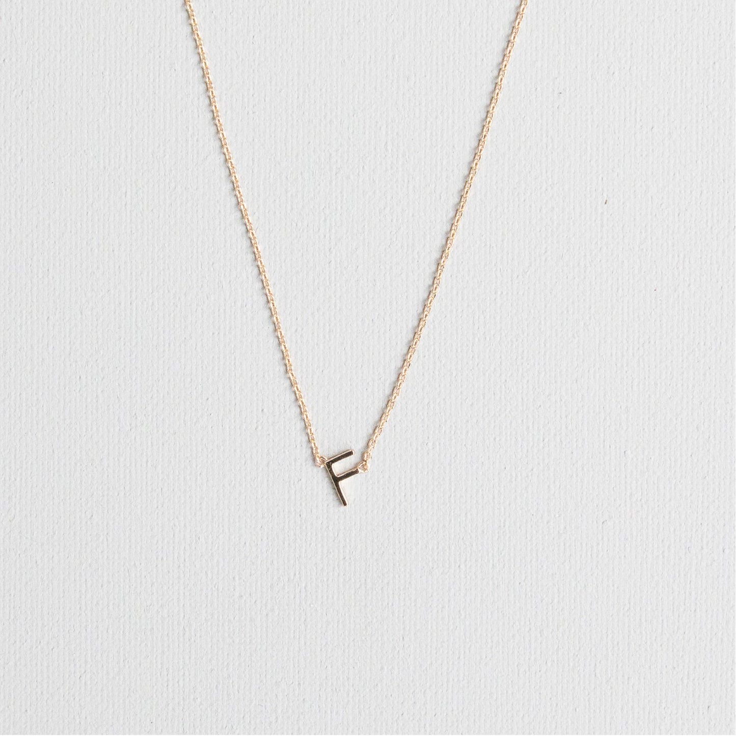 Gold Luxe Initial Necklace