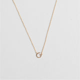 Gold Luxe Initial Necklace