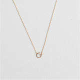 Gold Luxe Initial Necklace