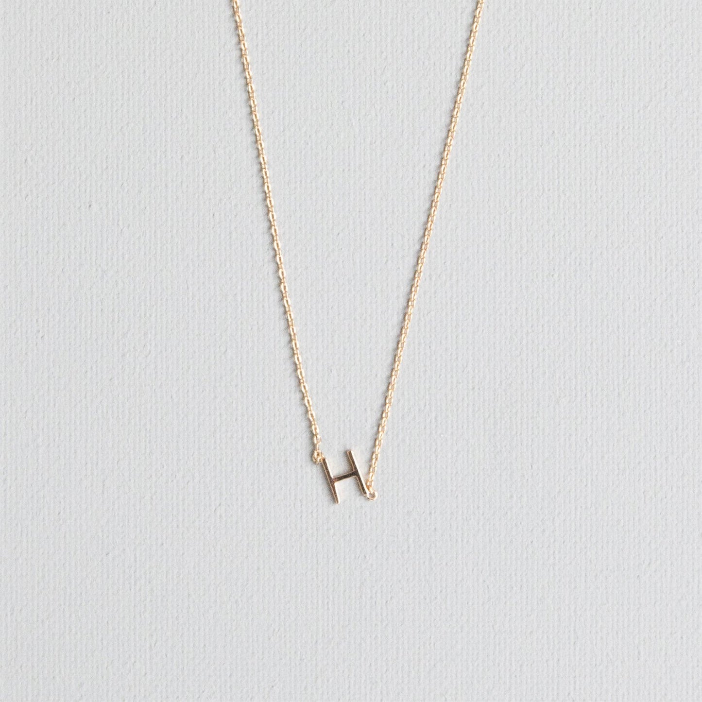 Gold Luxe Initial Necklace
