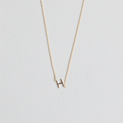 Gold Luxe Initial Necklace