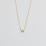 Gold Luxe Initial Necklace