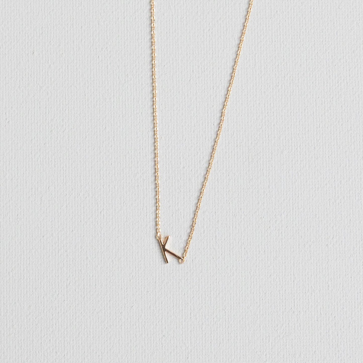 Gold Luxe Initial Necklace
