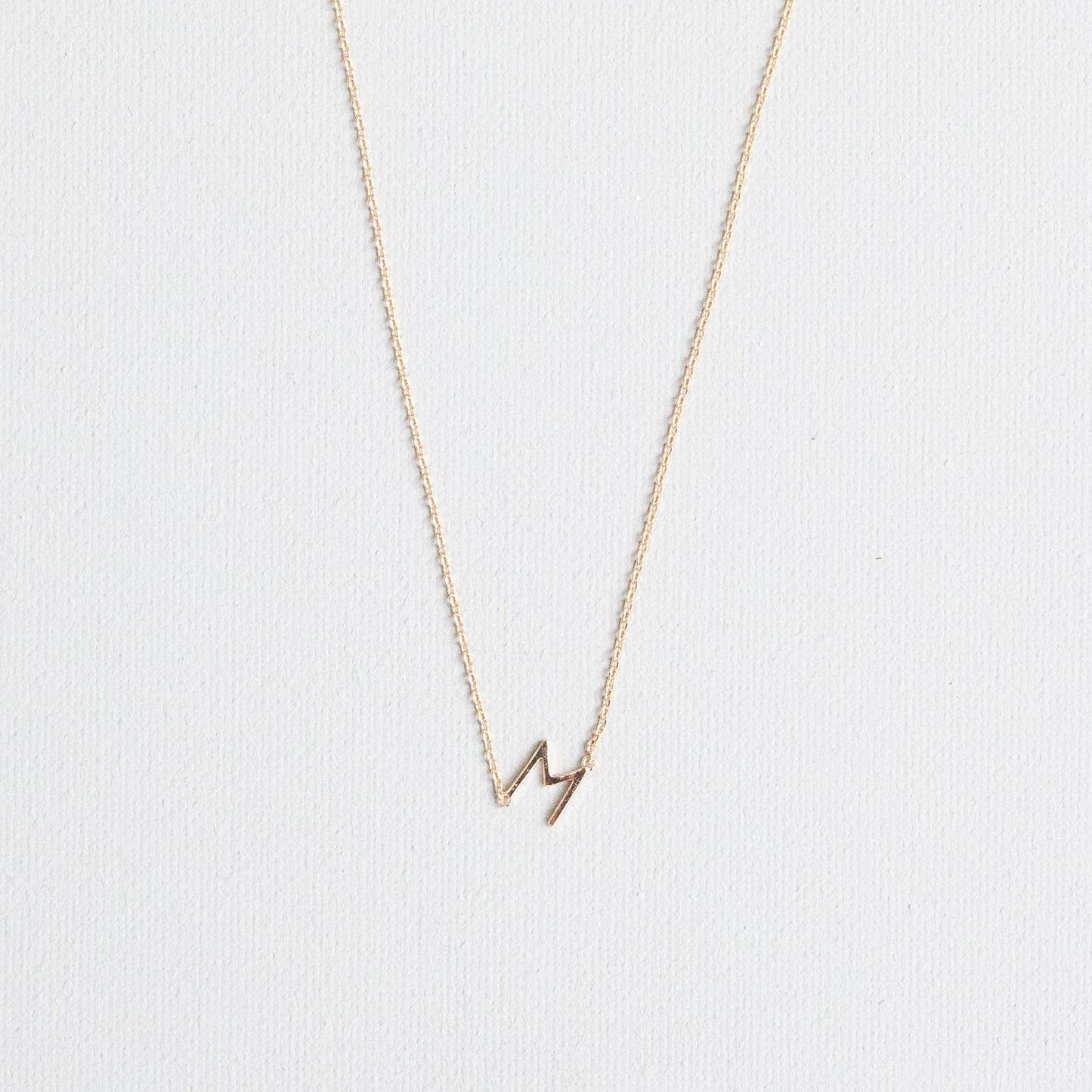 Gold Luxe Initial Necklace