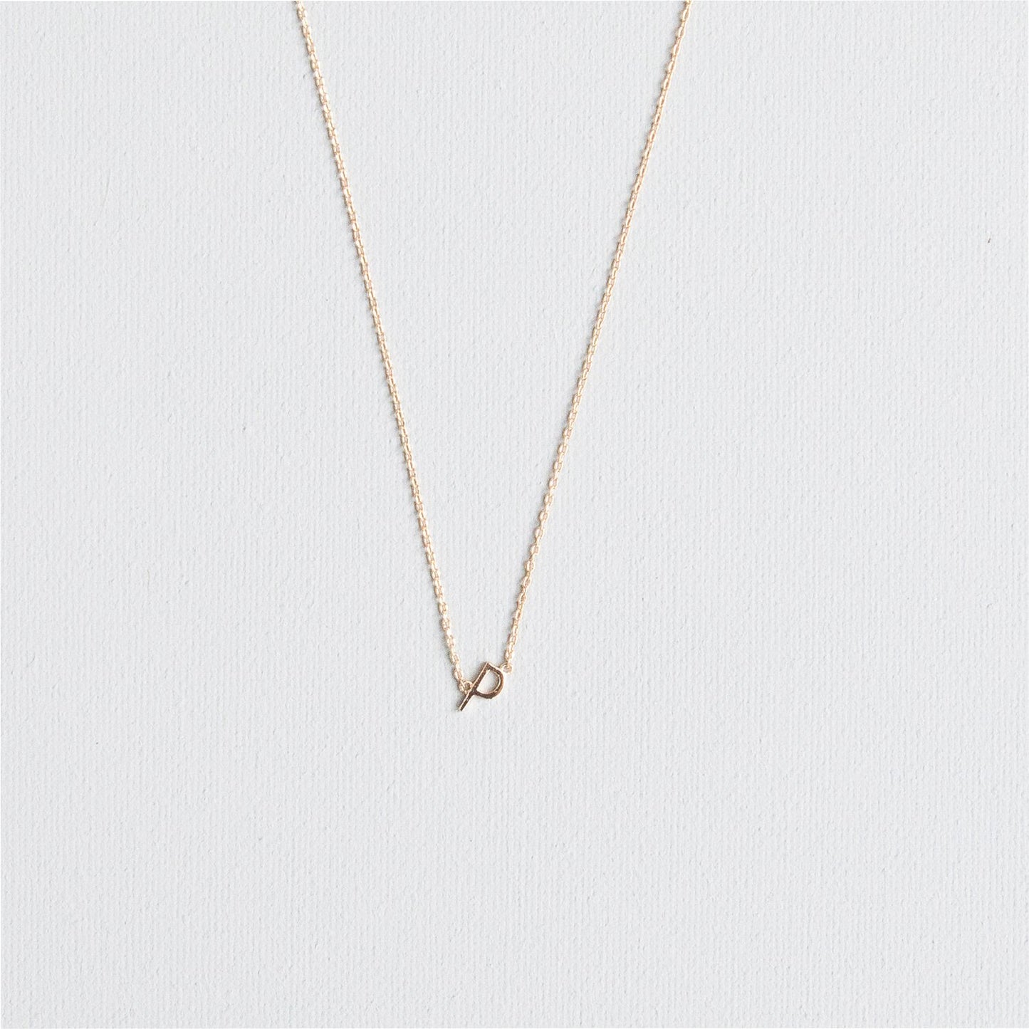 Gold Luxe Initial Necklace