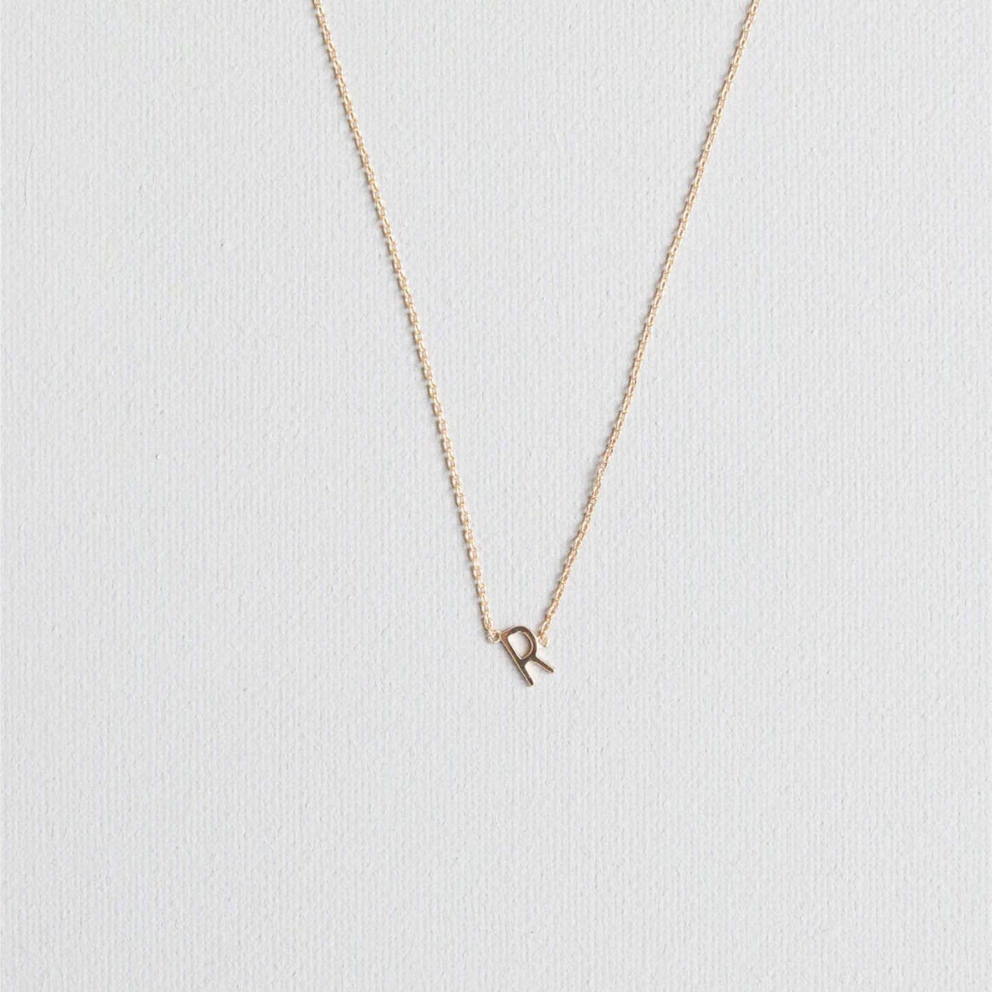 Gold Luxe Initial Necklace
