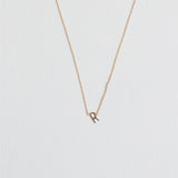 Gold Luxe Initial Necklace