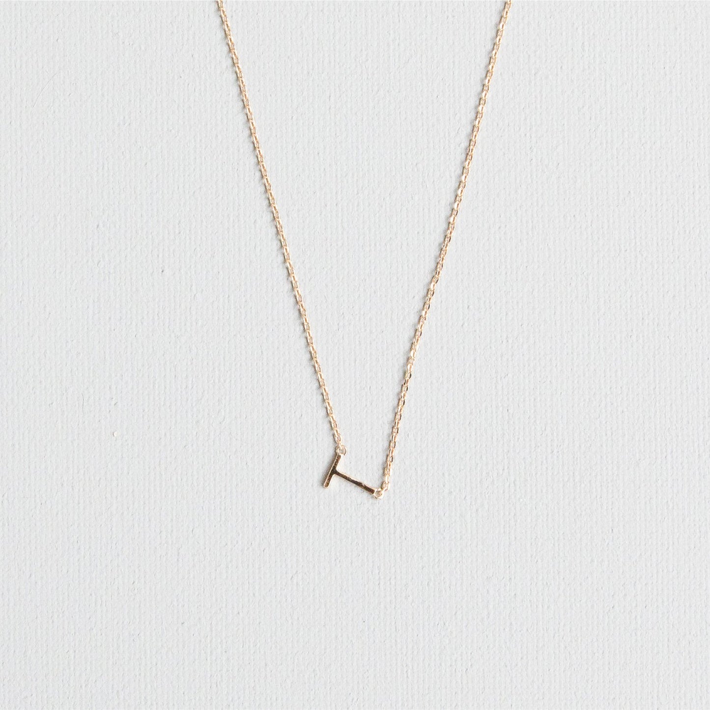 Gold Luxe Initial Necklace