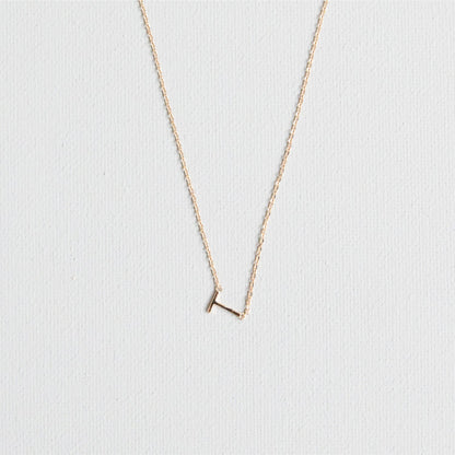 Gold Luxe Initial Necklace