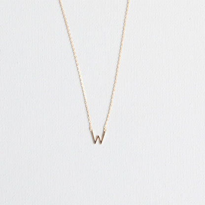Gold Luxe Initial Necklace