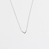 Silver Luxe Initial Necklace