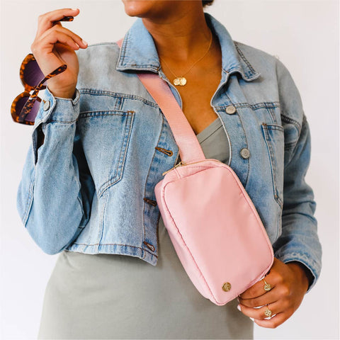 Belt Bag + Wallet Set | Dusty Blush