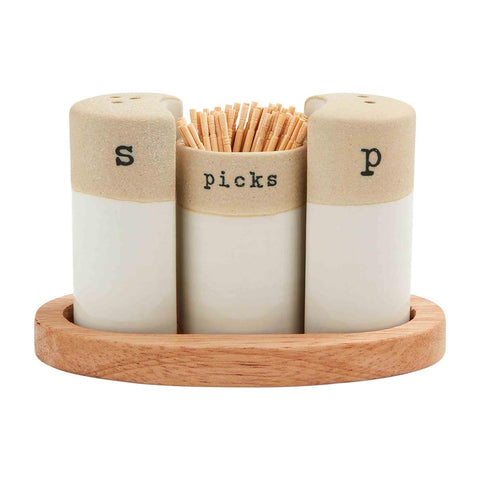 Salt & Pepper Toothpick Set