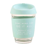 Mom Coffee Travel Glass