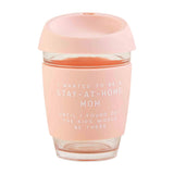 Mom Coffee Travel Glass