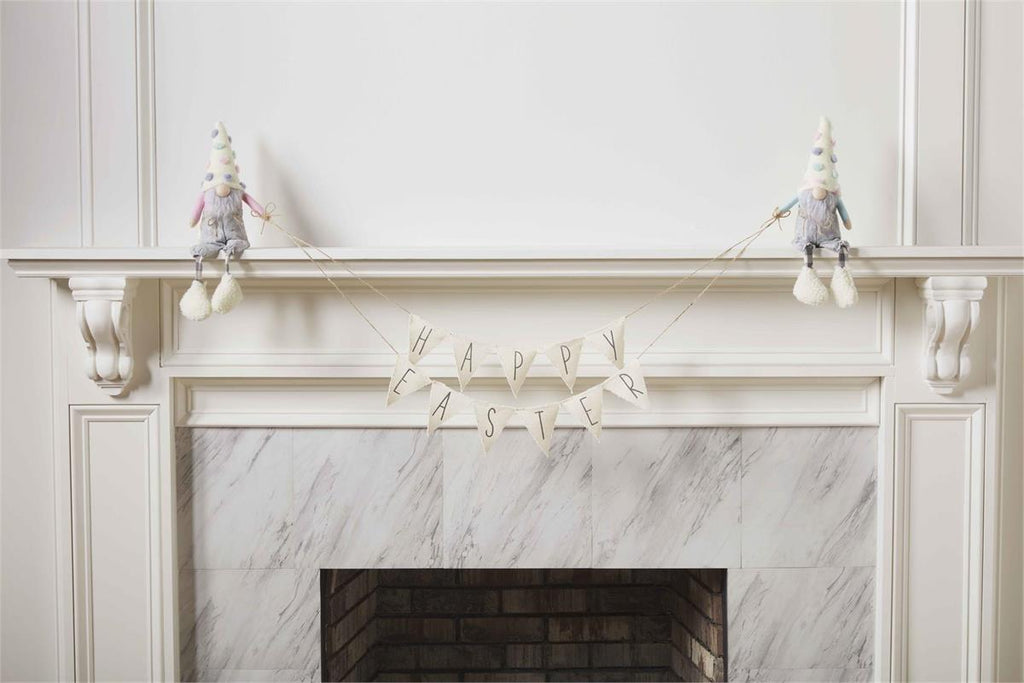 Easter Gnome Mantle Decor