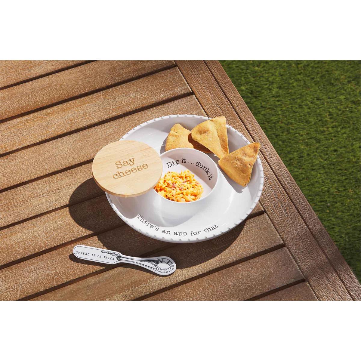 Outdoor Tray & Dip Set