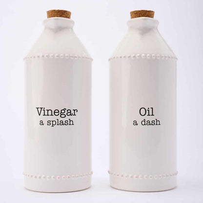 Oil & Vinegar Decanter Set