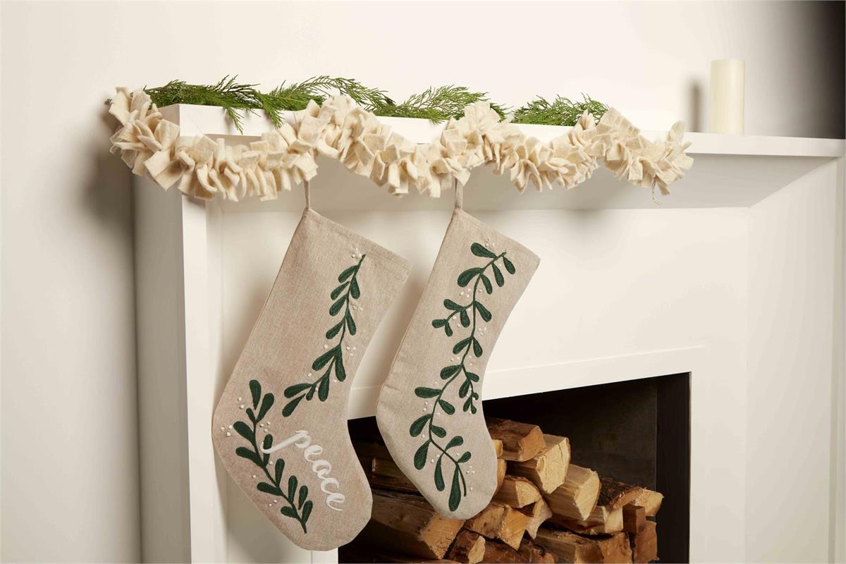 White Confetti Garland