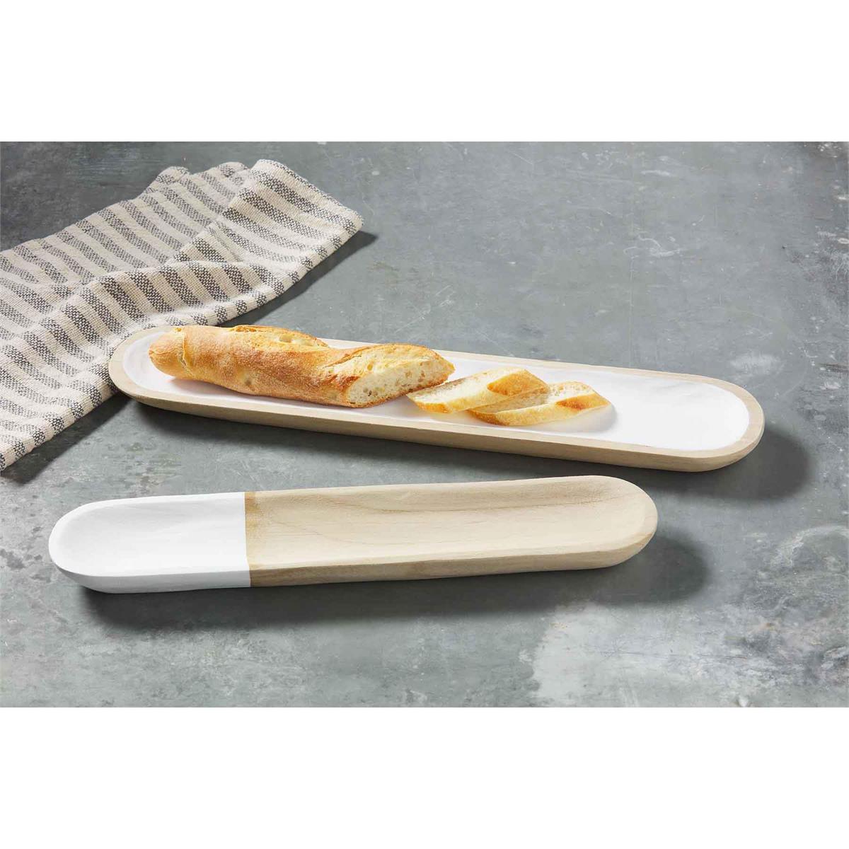 White Two-Tone Skinny Board Set