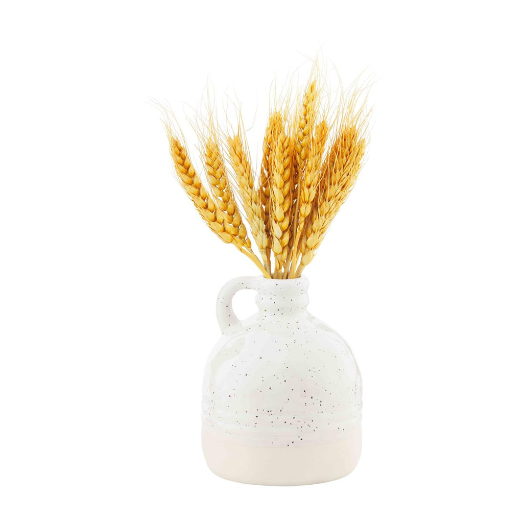 Mustard Preserved Wheat Vase Set