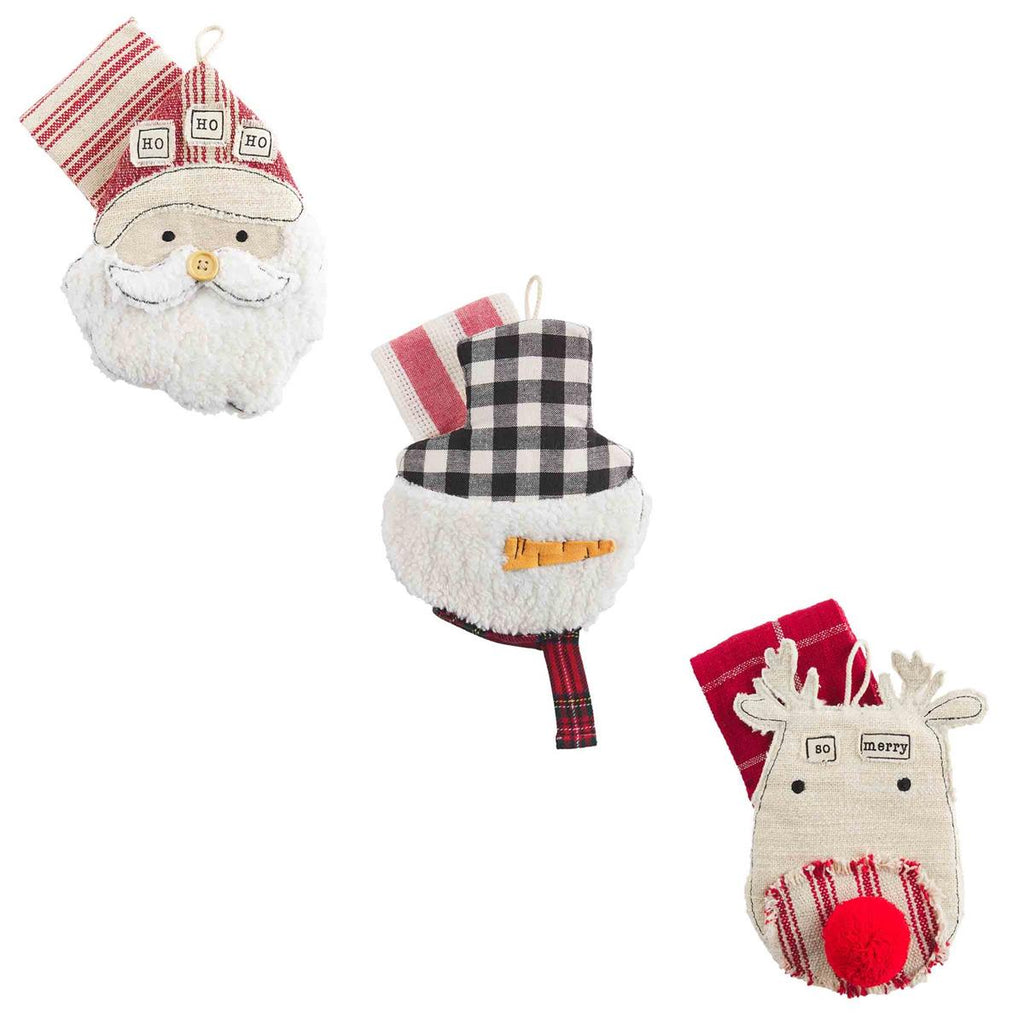 Christmas Character Pot Holder & Towel Sets