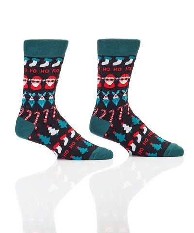 Men's Crew Socks / Holiday Icons