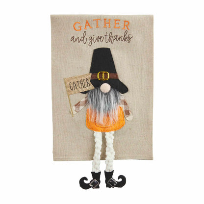 Thanksgiving Gnome Towel