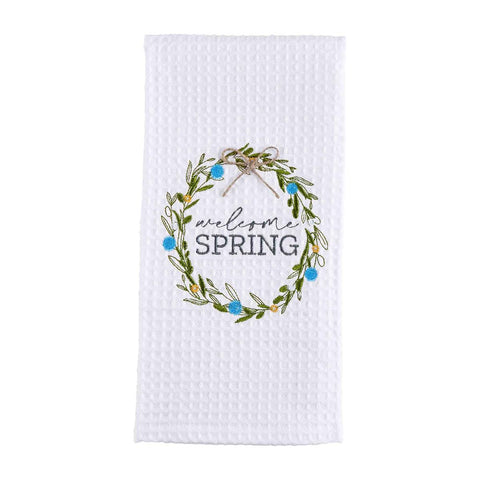 Easter Embroidered Towels