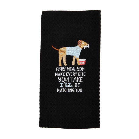 Pet Embroidered Towel