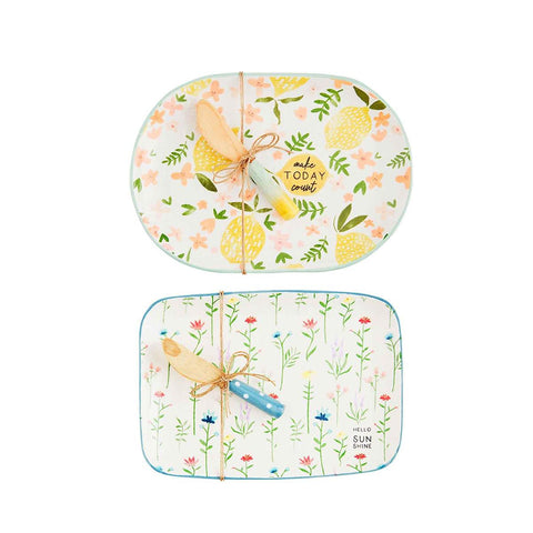 Floral Fruit Cheese Sets