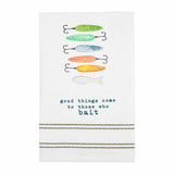 Lake Watercolor Tea Towel