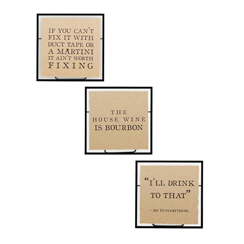 Kraft Drinking Plaques