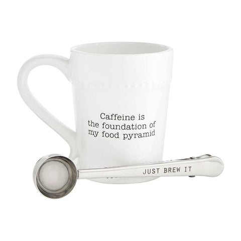Coffee Mug + Scoop Set