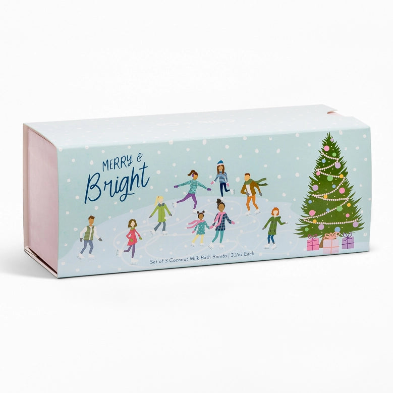 Merry & Bright Bath Bomb Gift Set