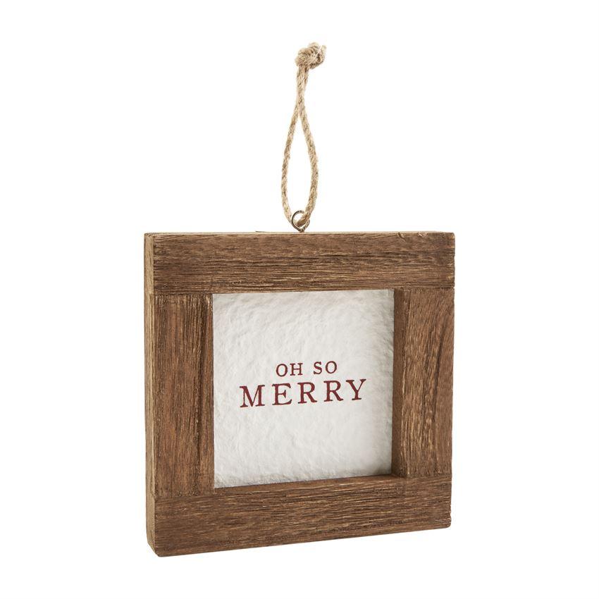 Holiday Ornament Plaques