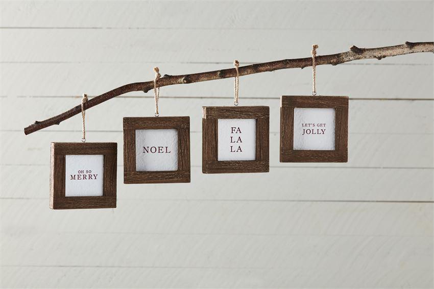 Holiday Ornament Plaques