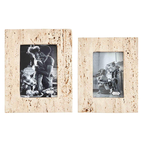 Cream Travertine Frames