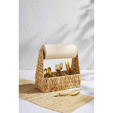 Hyacinth Towel & Utensil Holder