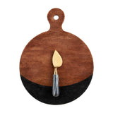 Black Natural Round Board Sets