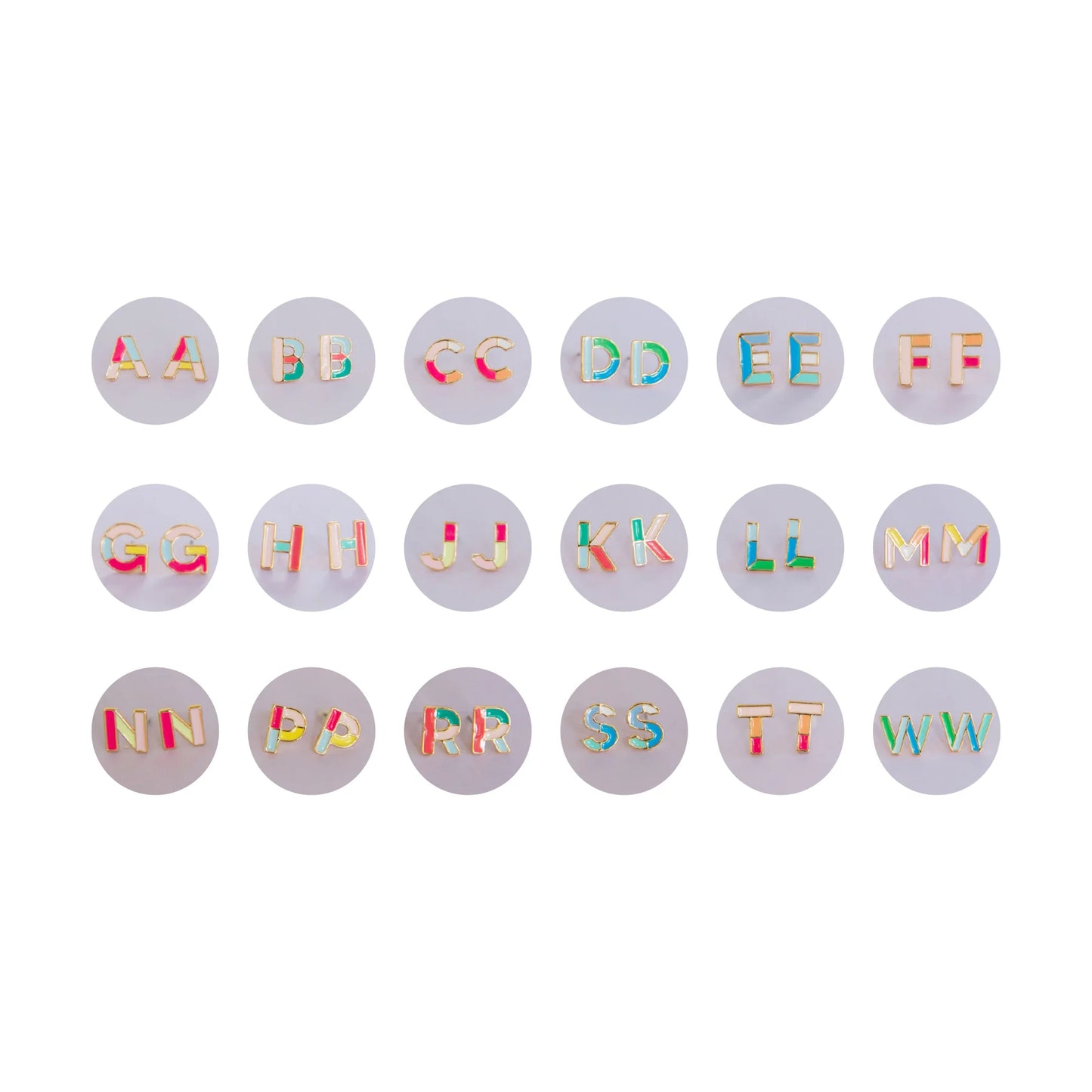 Olivia Initial Earrings