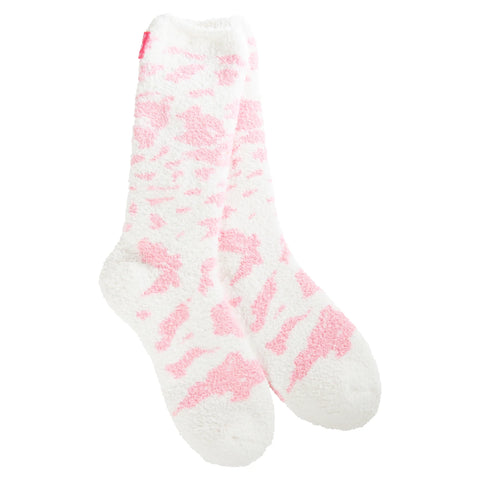 Strawberry Milk Cozy Socks