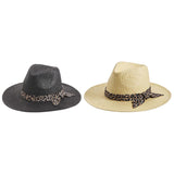 Leopard Knot Fedoras