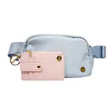 Belt Bag + Wallet Set | Misty Blue