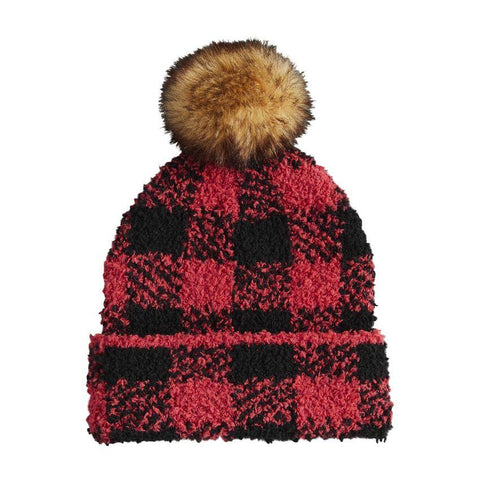 Buffalo Check Chenille Hat