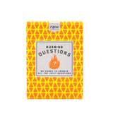 Burning Questions Card
