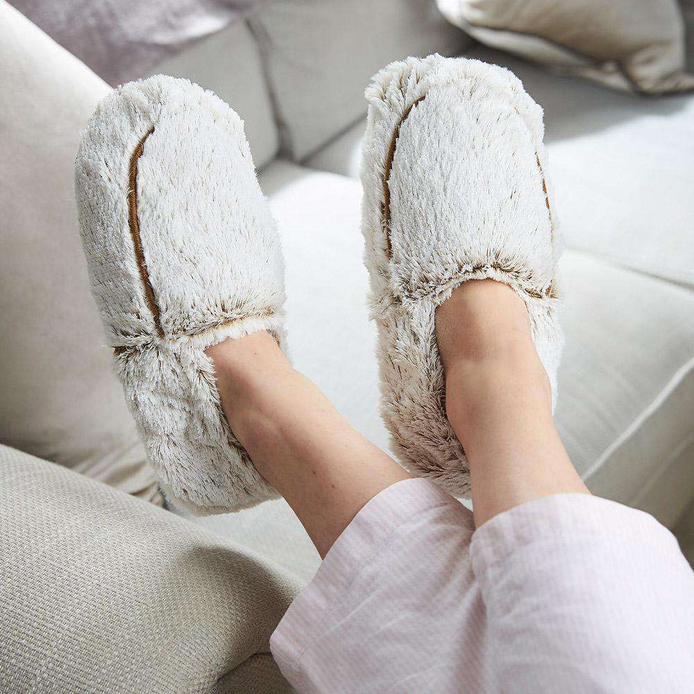 Warmies Slippers | Marshmallow Brown