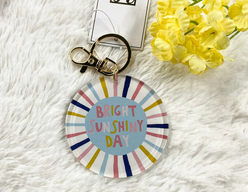 Acrylic Keychain | Bright Sunshiny Day