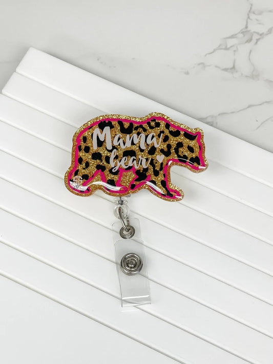 Sparkle Acrylic Badge Reel